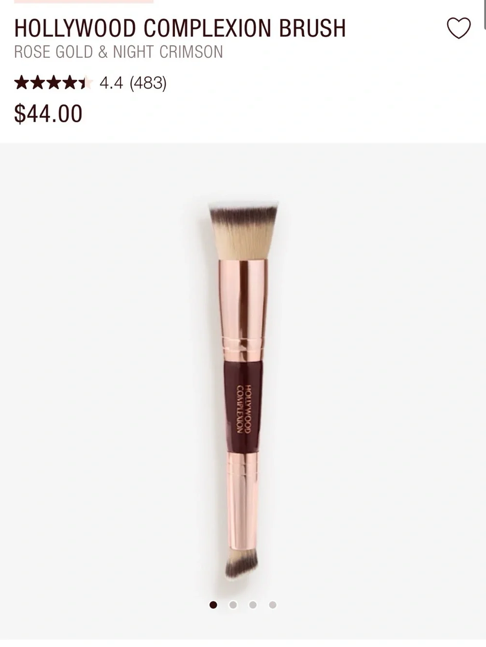 Charlotte Tilbury hollywood complexion brush